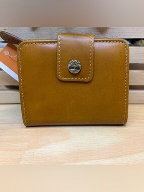 Timberland Cognac Leather Wallet